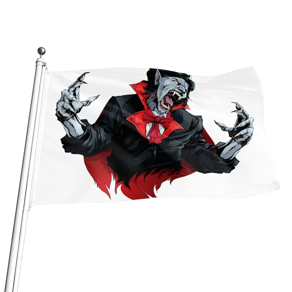 Halloween Evil Vampire Print Flag