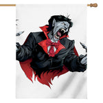 Halloween Evil Vampire Print House Flag