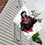 Halloween Evil Vampire Print House Flag