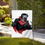 Halloween Evil Vampire Print House Flag