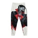 Halloween Evil Vampire Print Jogger Pants