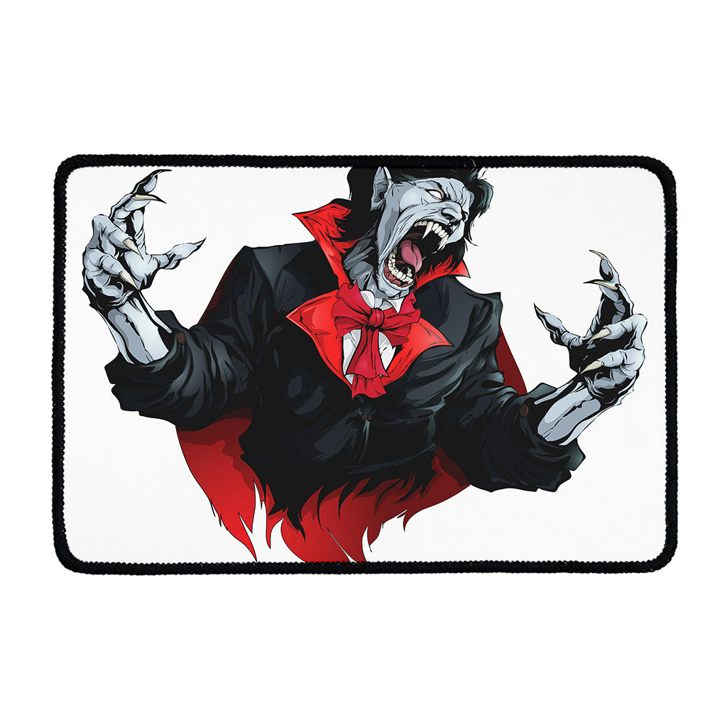 Halloween Evil Vampire Print Kitchen Mat