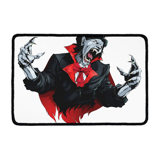 Halloween Evil Vampire Print Kitchen Mat