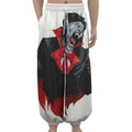 Halloween Evil Vampire Print Lantern Pants