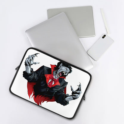 Halloween Evil Vampire Print Laptop Sleeve