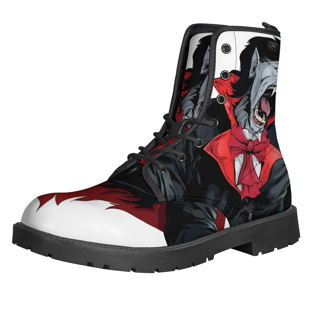 Halloween Evil Vampire Print Backpack