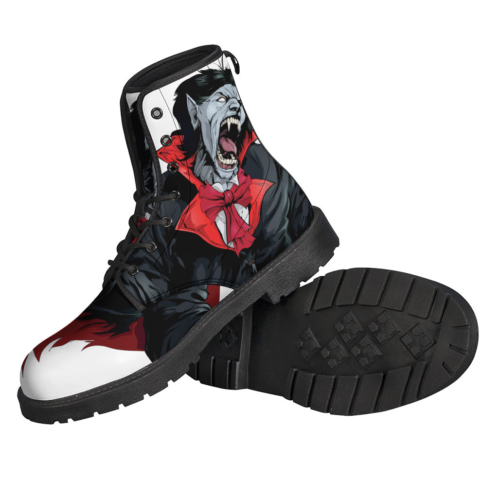Halloween Evil Vampire Print Backpack