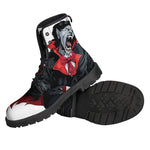Halloween Evil Vampire Print Backpack