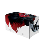 Halloween Evil Vampire Print Leather Tissue Box Cover