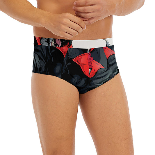 Halloween Evil Vampire Print Men's Briefs