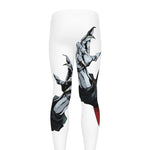 Halloween Evil Vampire Print Men's leggings