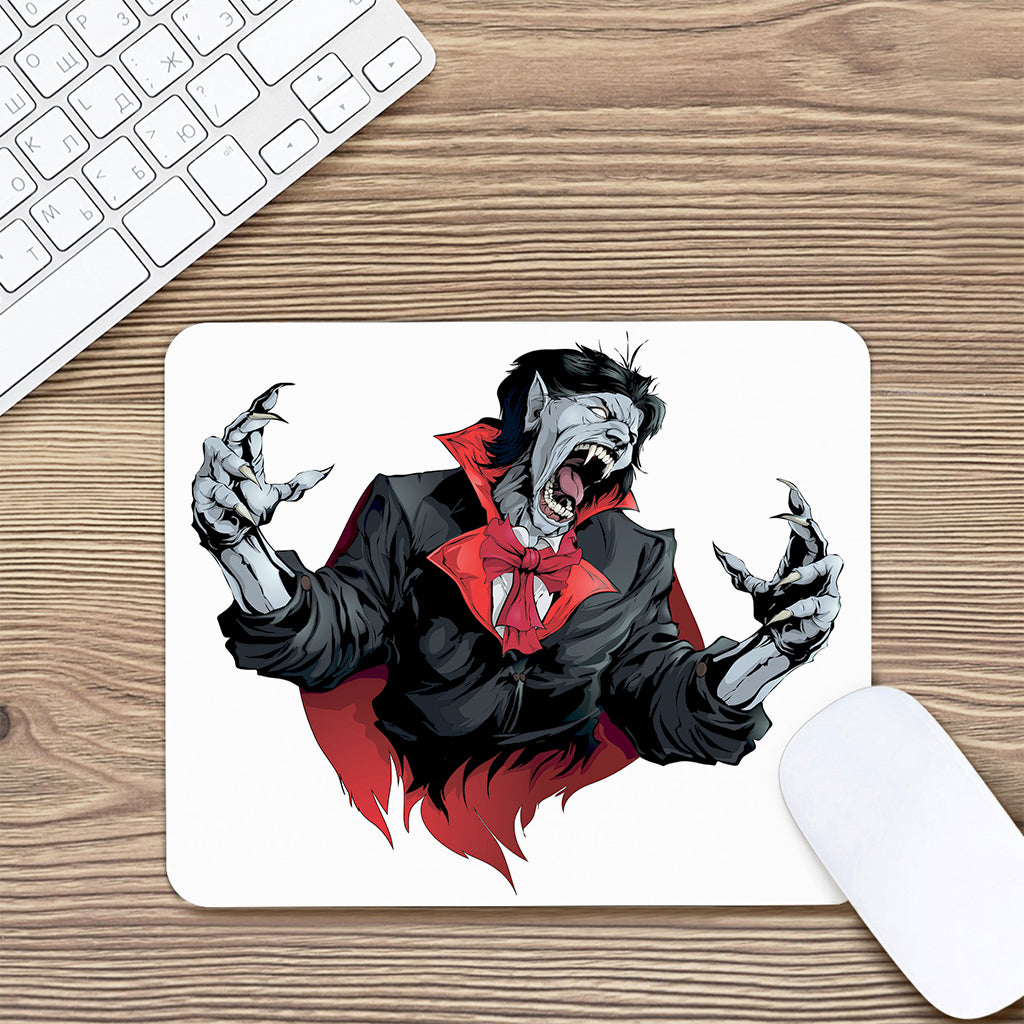 Halloween Evil Vampire Print Mouse Pad