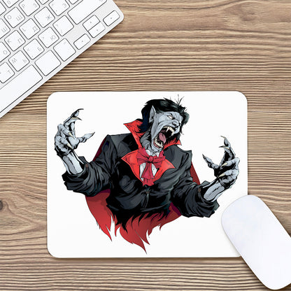 Halloween Evil Vampire Print Mouse Pad
