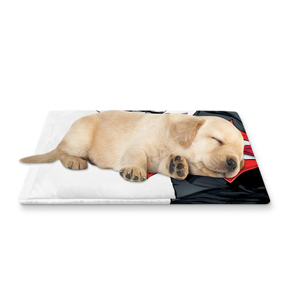 Halloween Evil Vampire Print Pet Cooling Mat Cover