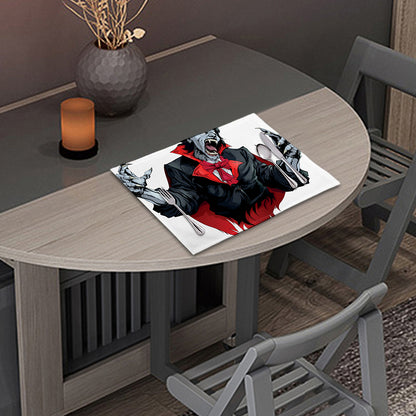 Halloween Evil Vampire Print Placemat