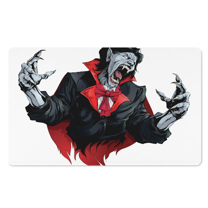Halloween Evil Vampire Print Polyester Doormat