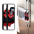 Halloween Evil Vampire Print Refrigerator Handle Covers