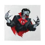 Halloween Evil Vampire Print Silk Bandana