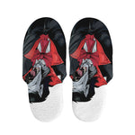 Halloween Evil Vampire Print Slippers