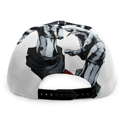 Halloween Evil Vampire Print Snapback Cap