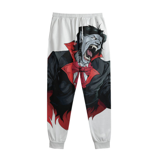 Halloween Evil Vampire Print Sweatpants