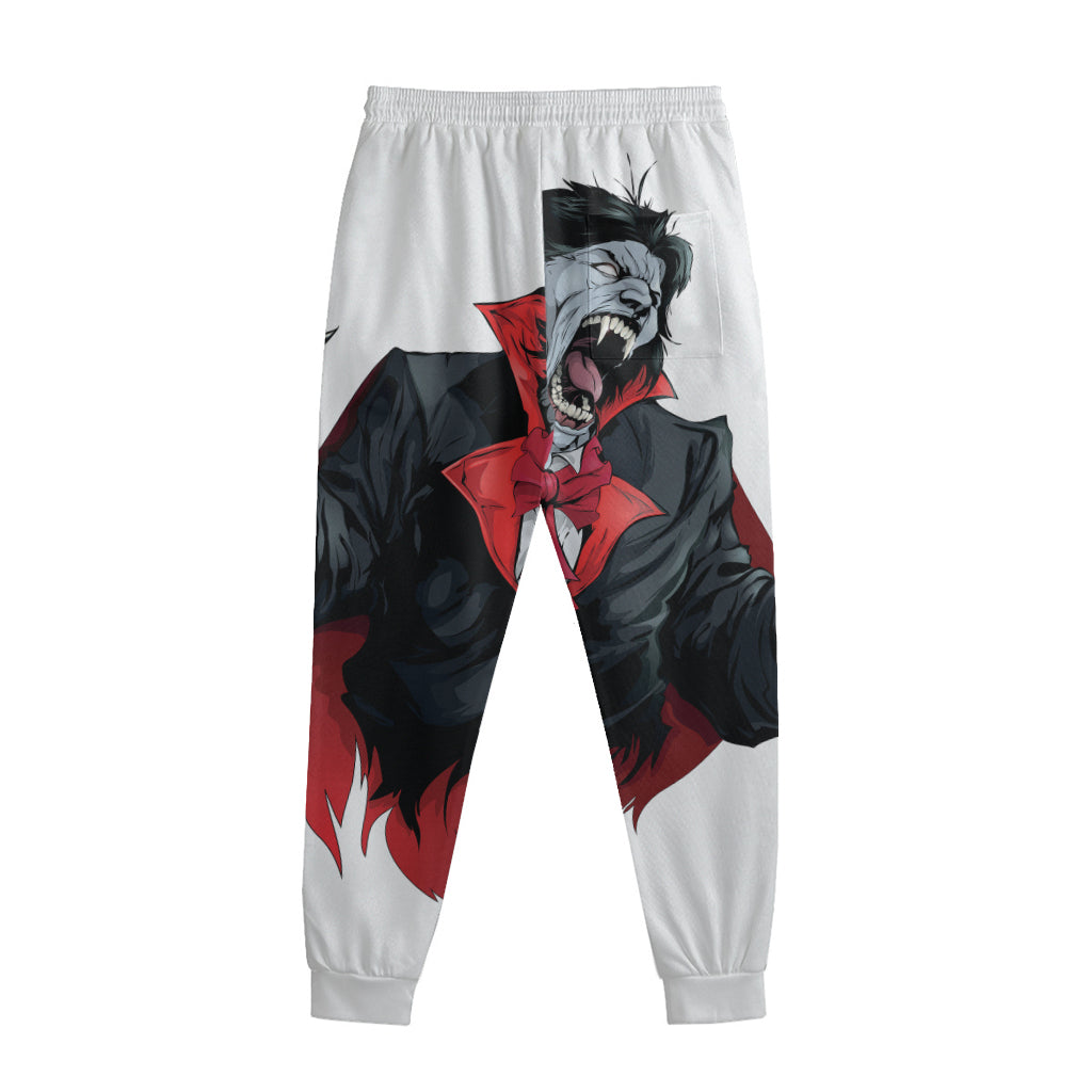 Halloween Evil Vampire Print Sweatpants