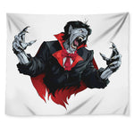 Halloween Evil Vampire Print Tapestry