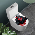 Halloween Evil Vampire Print Toilet Lid Cover