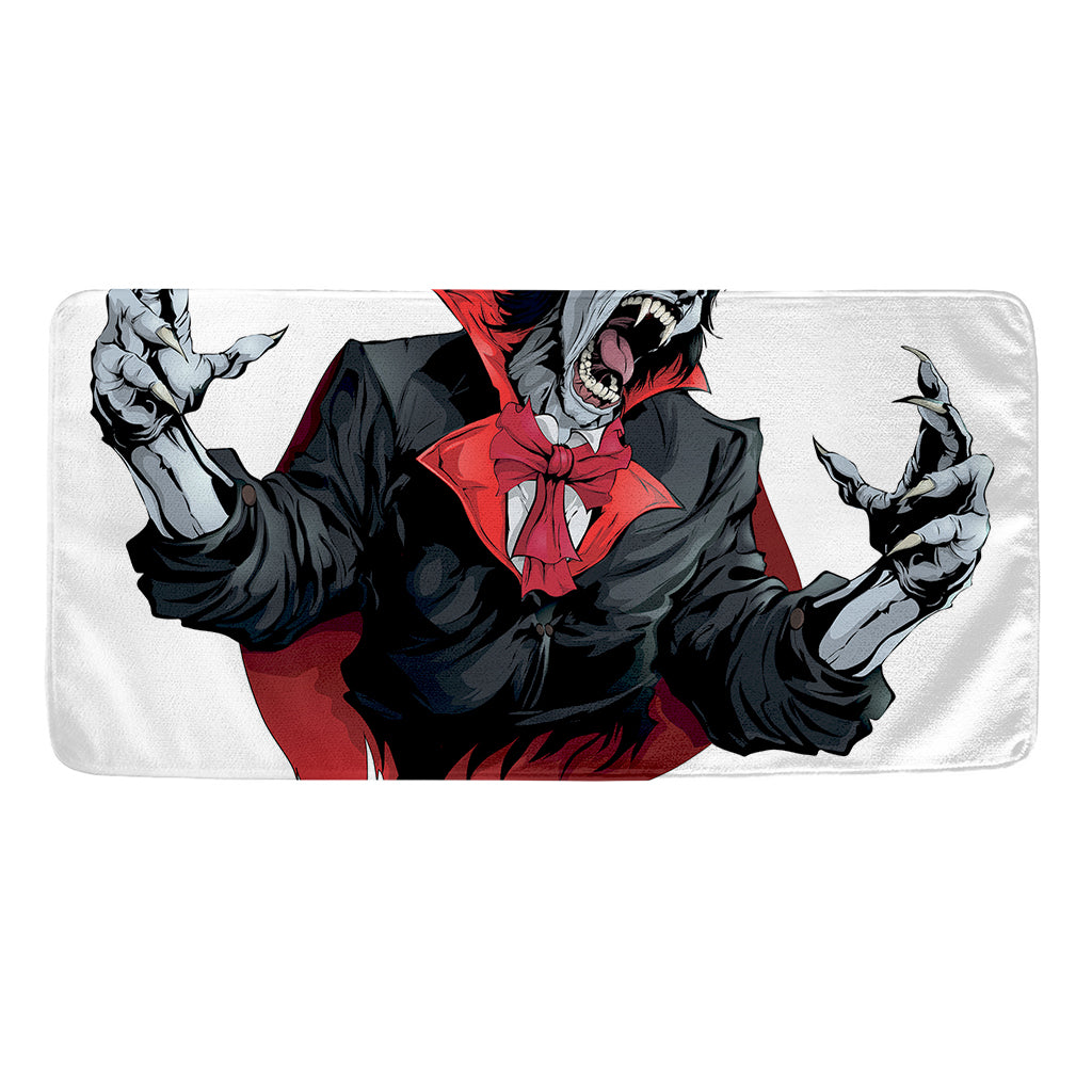 Halloween Evil Vampire Print Towel