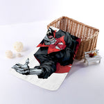 Halloween Evil Vampire Print Towel