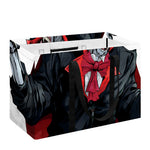 Halloween Evil Vampire Print Utility Tote Bag