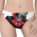 Halloween Evil Vampire Print Women's Thong