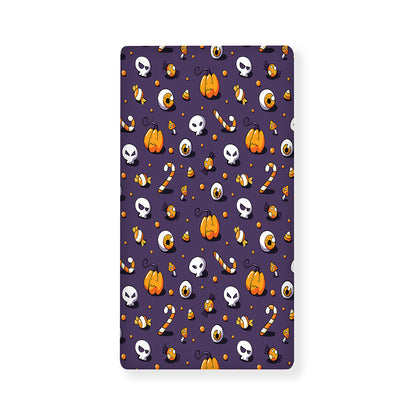 Halloween Eyeball Pattern Print Baby Crib Sheet