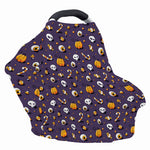 Halloween Eyeball Pattern Print Baby Seat Cover