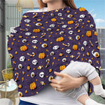 Halloween Eyeball Pattern Print Baby Seat Cover