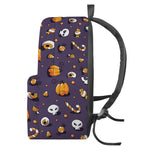 Halloween Eyeball Pattern Print Backpack