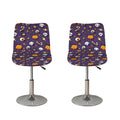 Halloween Eyeball Pattern Print Bar Stool Covers