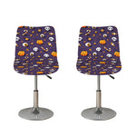 Halloween Eyeball Pattern Print Bar Stool Covers