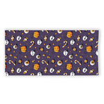 Halloween Eyeball Pattern Print Beach Towel