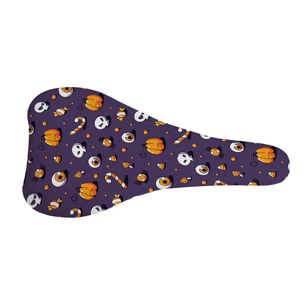Halloween Eyeball Pattern Print Bicycle Seat Cover