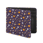 Halloween Eyeball Pattern Print Bifold Wallet