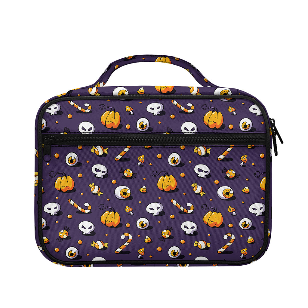 Halloween Eyeball Pattern Print Briefcase Bible Bag