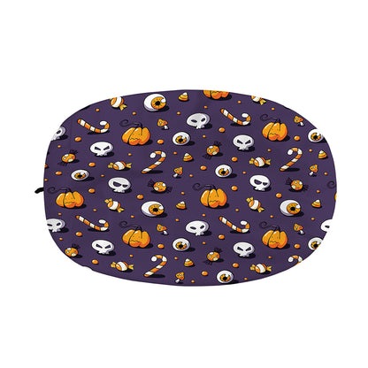 Halloween Eyeball Pattern Print Car Side Mirror Covers