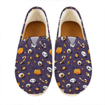 Halloween Eyeball Pattern Print Casual Shoes