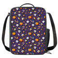 Halloween Eyeball Pattern Print Crossbody Lunch Bag