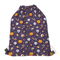 Halloween Eyeball Pattern Print Drawstring Bag