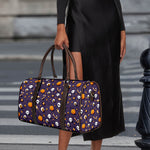 Halloween Eyeball Pattern Print Duffle Bag