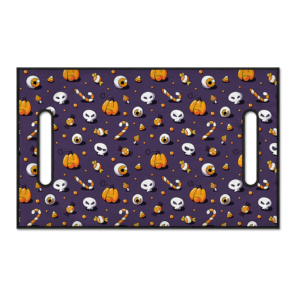 Halloween Eyeball Pattern Print Golf Cart Seat Cover