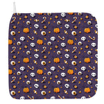 Halloween Eyeball Pattern Print Hand Towel