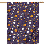 Halloween Eyeball Pattern Print House Flag